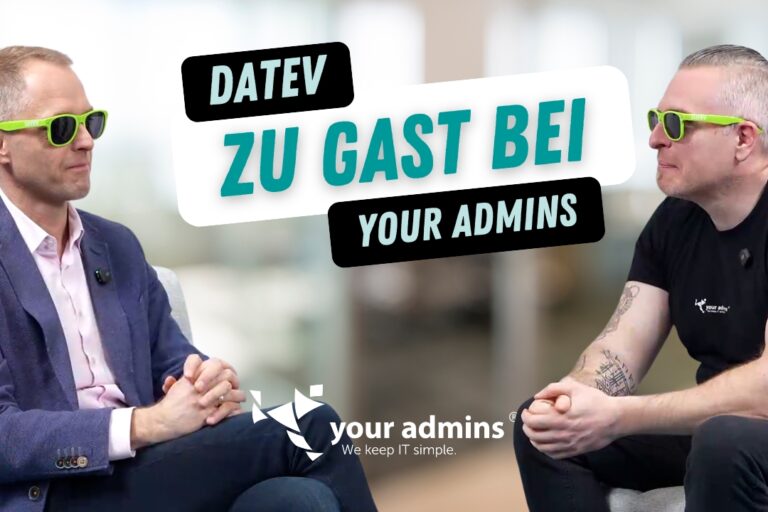 DATEV zu Gast bei your admins