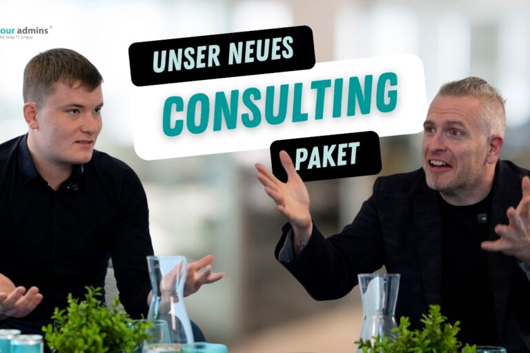 Das neue Consulting-Paket von your admins